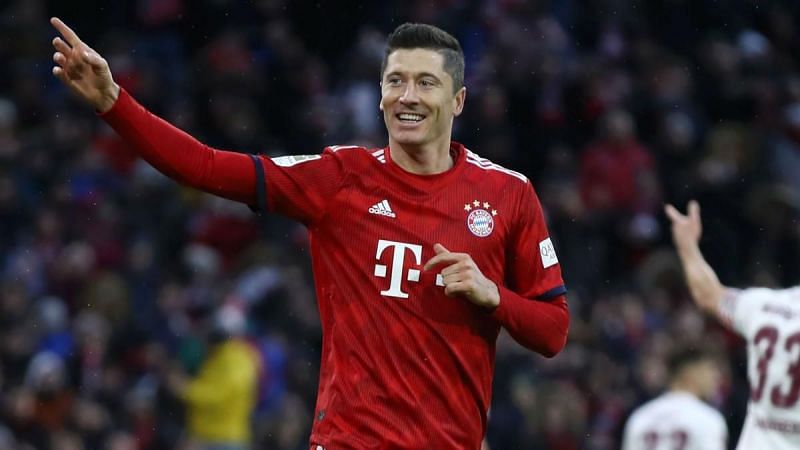 Bayern's Polish target man is hitting form at the right time